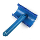 Wood Grain Paint Roller Blue Rubber DIY Graining Wall Nice Tool With Painti K6F4