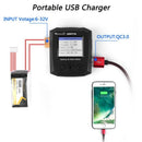 1X(Rcharlance M8Pro Battery Power Meter Tester 60A 1-8S Discharger Multi-Fu