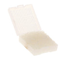Desiccant Indicating Silica Gel with Reusable Hard Plastic Canister - White