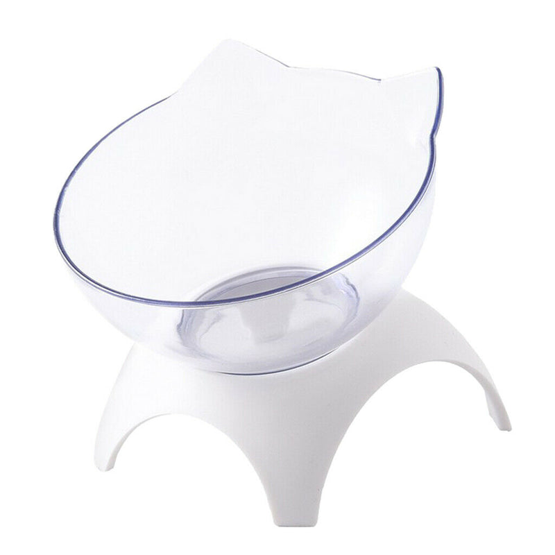 6Pieces Kitten Dog Elevated Bowls Raised Container Teddy Rabbits Single Bowl