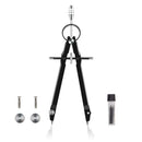 Professional Compass, Compass Geometry Set with Lock, Math and Precision Co K5V3