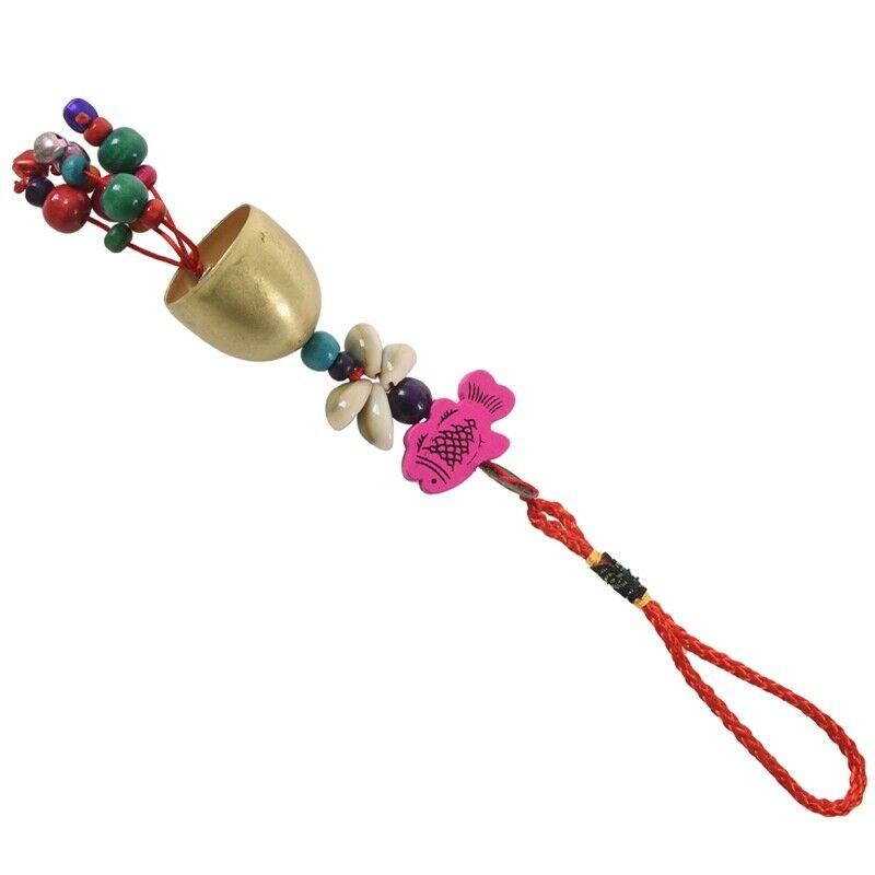 National Copper Bell Mobile Wind Chime Home Yard Garden Outdoor Living