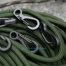 5PCS Mini EDC Gear Survival SF Outdoor Keyring Keychain Pocket Strap Hook Tool