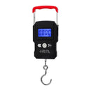 50kg Mini Weighting Electronic Scales Retractable Travel Luggage Scale