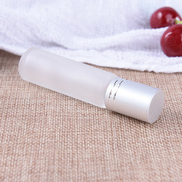 10ML Roll On Bottle Plastic Ball Liquids Essential Oil Perfume Empty With Ca Gw