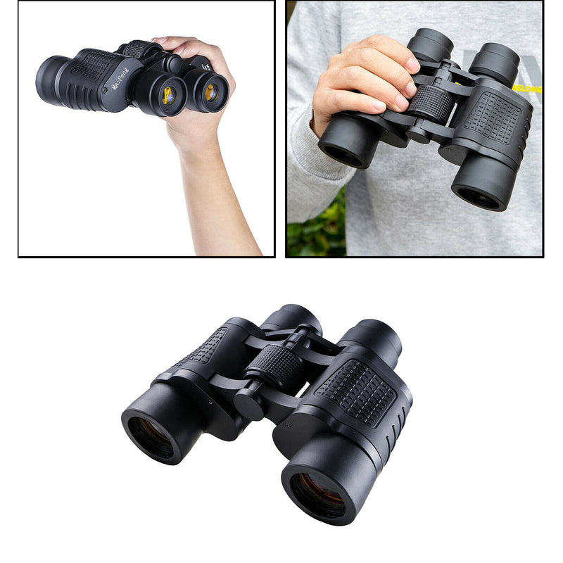 Binoculars 80X80 HD High Power Telescope Optical Glass lens Easy Focus