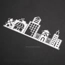 Building Cutting Dies Stencil For DIY Scrapbook Album Paper Card hv2n