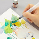 6Pcs/Set Water Color Brush Refillable Pen Watercolor Color Drawing Art Acces Gw