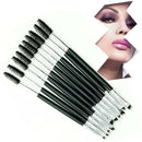 Makeup Angled Spoolie Mascara Slanted Brush For Eyeshadow Eyeliner Eyebro BZB