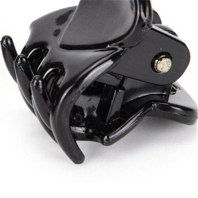 Fashion Women 12pcs Black Plastic Mini Hairpin 6 Claws Girls Hair Clip Clamp NEW
