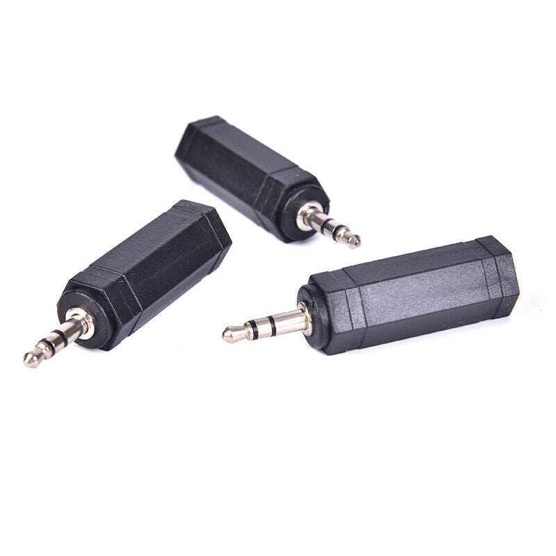 Audio 3.5mm Male to 6.35mm Stereo Adapter Connector ConverterOZ
