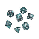 7Pcs D10 Multi-Sided Gem Dice Die for RPG Dungeons & Dragons DND D&D Game Set MO
