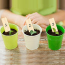 Bamboo Garden Plant Labels Vegetable Herbs Gardening Markers T-Type Plant TaE6E2