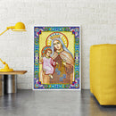 5D DIY Special Shaped Diamond Painting Religious Cross Stitch Kit Decor