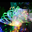 100LED 12m Solar Copper Wire Tube String Light Garden Decor (Four Colors)