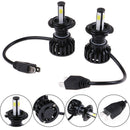 4 Sides H7 LED Headlight Bulb Conversion Kit High Low Beam Fog Lamp 6000K HID FT