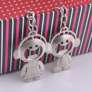 Cute Couples Keyring Set Lovers Bottle Opener Key Chain Ring Keychain Gift D Cy