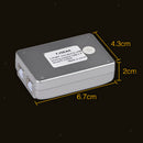 2 Ports Auto Printer Sharing Switch Hub Box ABS High Speed Support Window 7