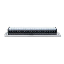 25mm DIN Rail 20 Position 660V 15A Barrier Screw Terminal Strip R2L4