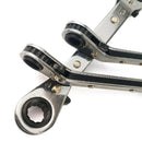 5Pcs Wrench Set Of Tools Chromium Alloy Steel Dual Purpose Ratchet Ring Spa