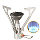 Portable Mini Camping Stove Outdoor Gas Stove Survival Furnace Stove Pocket