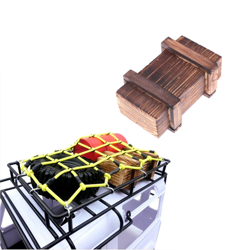 RC Rock Crawler 1:10 Accessories Wooden Box for Axial SCX10 Tamiya TRX-4 FT