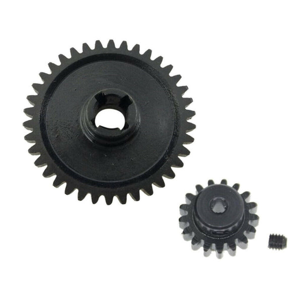 Black 27T Pinion Motor Gear U38T Servo Gear Spare Parts for 1/18 A949 K929 RC
