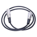 3-Pin XLR Male to Female miniphone Extension cable 1M