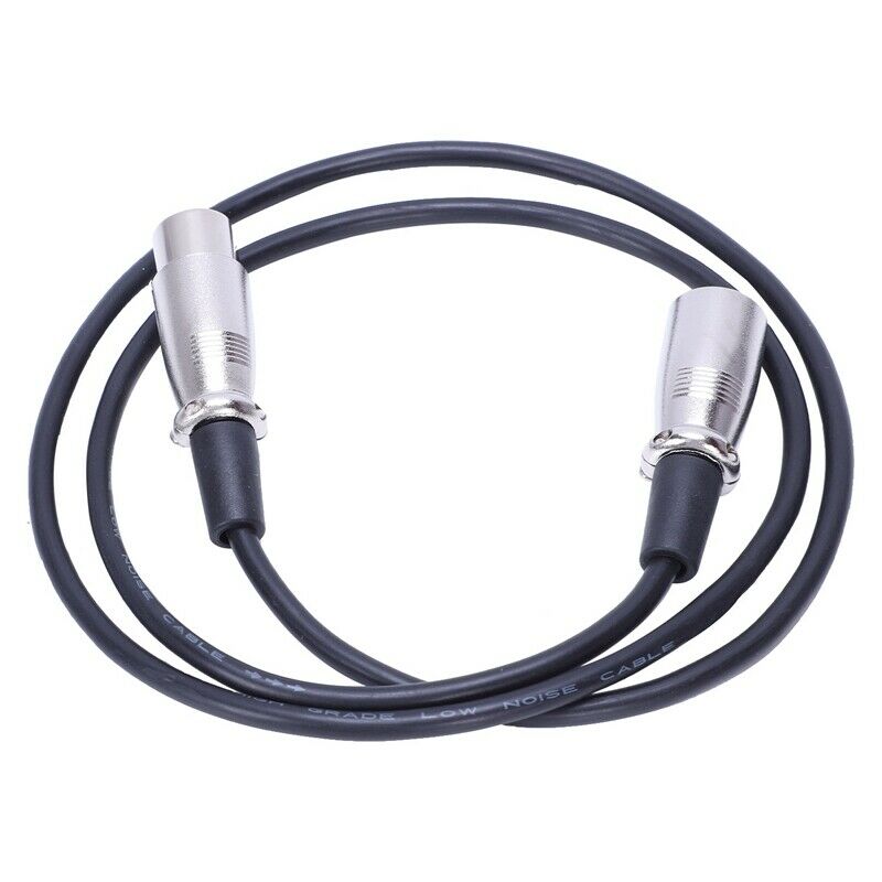 3-Pin XLR Male to Female miniphone Extension cable 1M