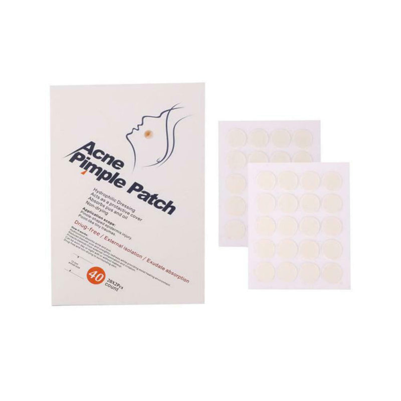 40Pcs Acne Remover Pimple Patch Stickers Tag Removal Facial Spot