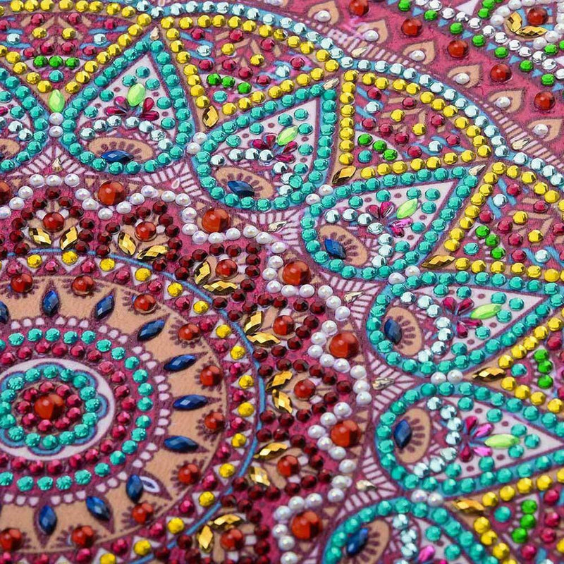 5D DIY Special Shaped Diamond Painting Color Flower Cross Stitch Embroidery