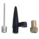 3Pcs Inflator Kit For Air Frame Pump Needles Adaptor Bikes Sports  OZ