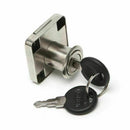 20mm Drawer Tubular Cam Lock For Door Mailbox Cabinet 2 Keys + TOP Cupboard I9G5