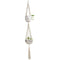 Macrame Double Plant Hanger Indoor Outdoor 2 Tier Hanging Planter Cotton