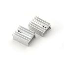 10x Aluminum Heatsink Heat Sink Sets for TO-220 Transistor 20x15x10mm3 Gw