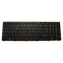 UK Layout Replacement Laptop Keyboard Glossy Black Frame for Acer Aspire 5750