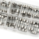 100Pc 5x20mm Quick Blow Glass Tube Fuse Assorted Kits Fast-blow Fuses 0.2A~2y Hn