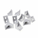 10pcs Fasten Fitting Angle 30x30 L Connector Aluminum Corner Bracket Joint Brace