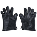 One pair Kitchen Oven Glove Heat Resistant Silicone Pot Holder Baking BBQ C A3R5