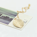 Women Lucky Golden Leaf Pendant Necklace Long Chain Sweater Jewelry G Ew