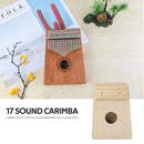 10 Keys Kalimba DIY Basswood Thumb Piano Musical Instrument for Beginner