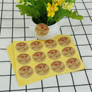 120pcs Round Hand Made Kraft Paper Seal Stickers DIY Gifts Baking Decor label  Z