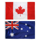 2 Pc Canada Canadian Australia National Flag Large Banner