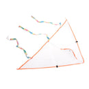 1PC DIY Painting Kite Foldable Outdoor Beach Kite Children Kids Sport Toys BX