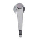 Electric control cabinet pull type long shaft L handle lock with plate D2C6