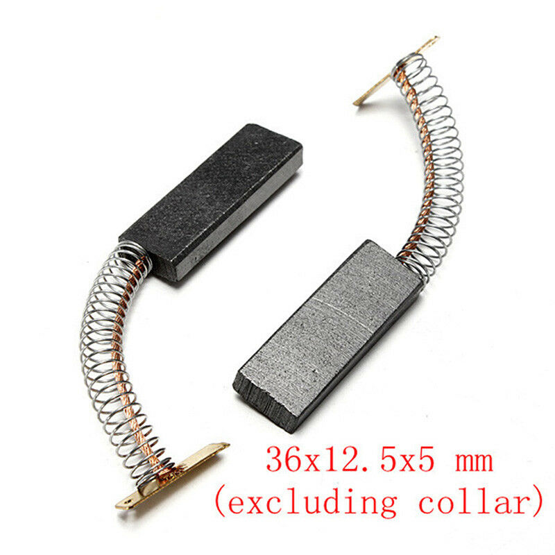 2PCS Washing Machine Carbon Brushes for NEFF SIEMENS 36x12.5x5 mm(1 PAIR) WD Kw