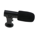 3.5mm Microphone External Stereo for DSLR Camera, Photography, Interview