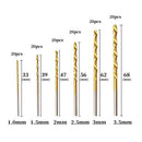120 Pcs Twist Drill Set, High Speed Steel Mini Drill Bit And 1 Pcs Automati