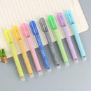 8 Colors Watercolor Sketch Markers Art Supply Drawing Mark New Pen Ou Paint