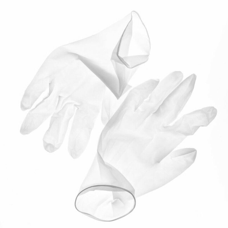 100pcs Disposable Gloves PVC Cleaning Food Household Hygiene Gloves (L)